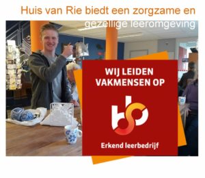 Stage lopen bij Huis van Rie Zorg in Nootdorp